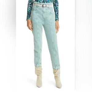 Isabel Marant Étoile cropped high waisted Vanda Jeans. Size 38 French